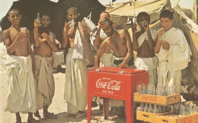 jamaah haji minum cocal cola jaman dulu